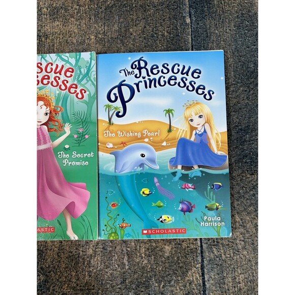 Rescue Princesses Series: Secret Promise, Wishing Pearl by Paula Harrison - Picture 3 of 6